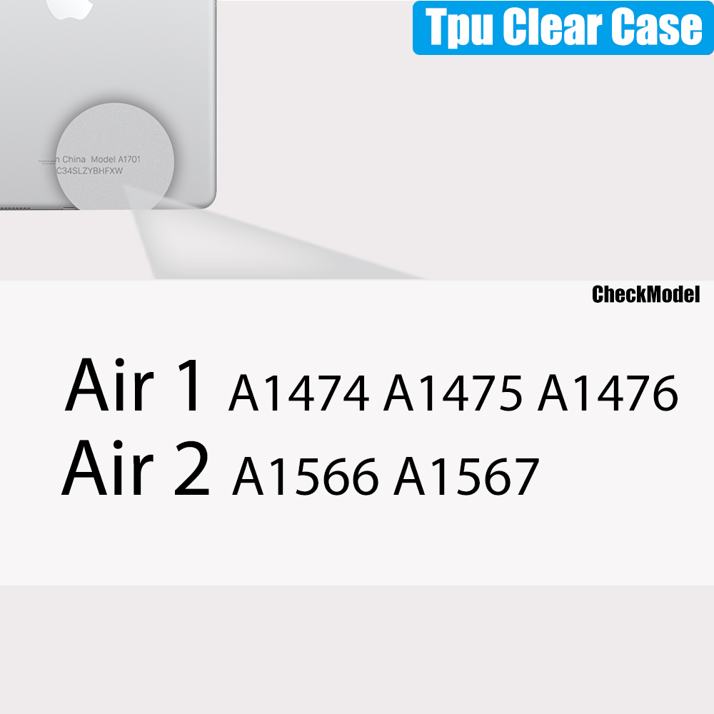 TPU Doorzichtige Hoes Voor Ipad Pro 11 12.9 10.5 9.7 9e Generatie Mini 6 Air 5 4 2 1 10e 8 7 5 Protect Funda Ipad Accessoires