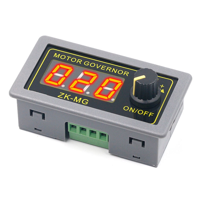 DC 5V~30V 12V 24V 5A DC Motor Speed Controller PWM Adjustable Speed Digital Display Encoder Duty Ratio Frequency MAX 15A 150W