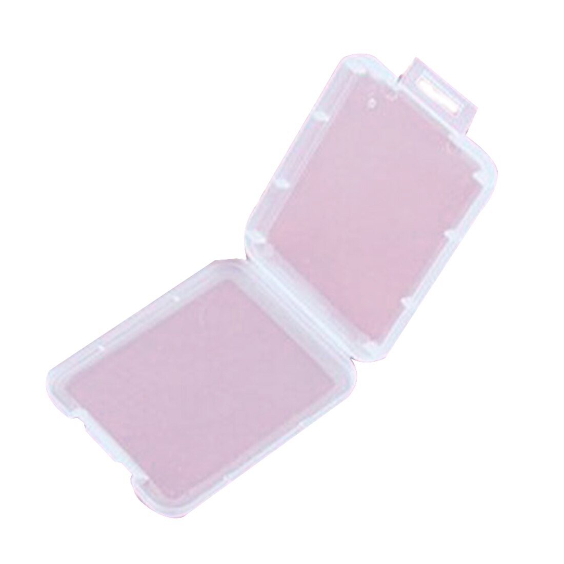 Centechia transparante 10 stuks cf-kaartdoos, geheugenkaarthouder, compact flash-kaarthouder, transparante milieuvriendelijke plastic behuizing