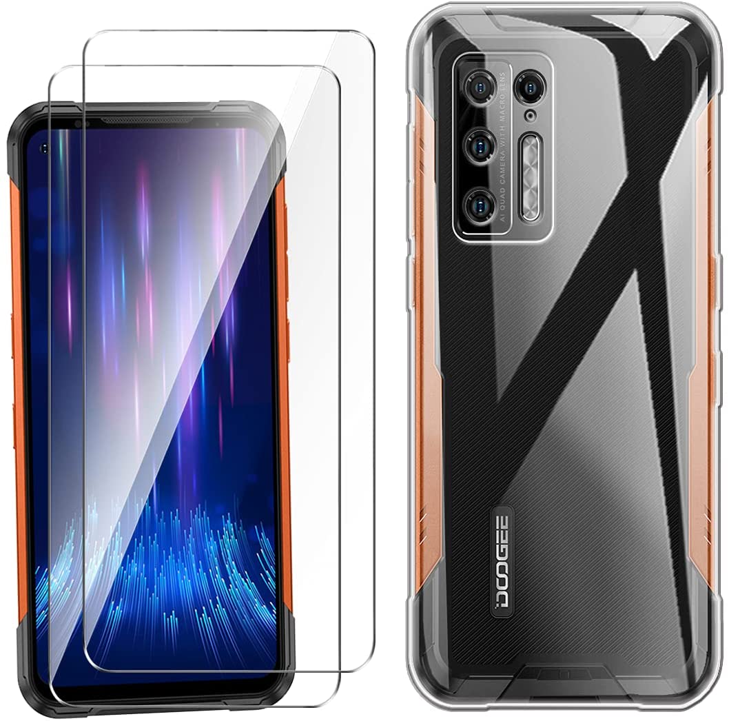 2-in-1 Glas fallen Für Doogee S97 Profi fallen + Bildschirm Schutz fallen Für Doogee S97 Profi: Freier Raum