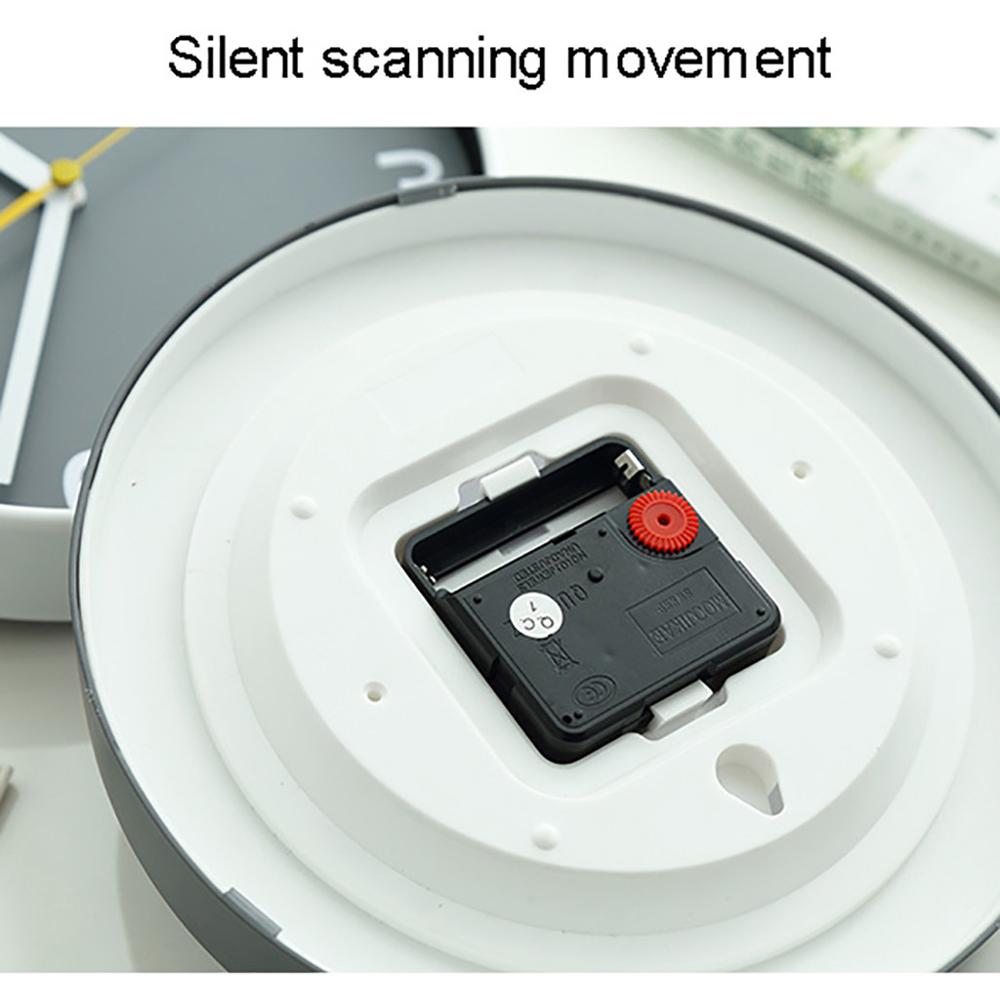 MOOJIKAE Simple Dual-use wall or table Clock Wall Clock Mute Clock clockwork electronic clock modern