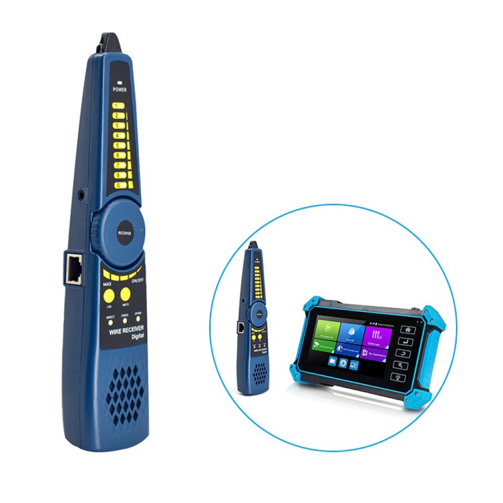 Cable Tester RJ45 Detector Line Finder LAN Network Telephone Wire Tracker Tracer for CCTV Tester 9618 Camera Monitor