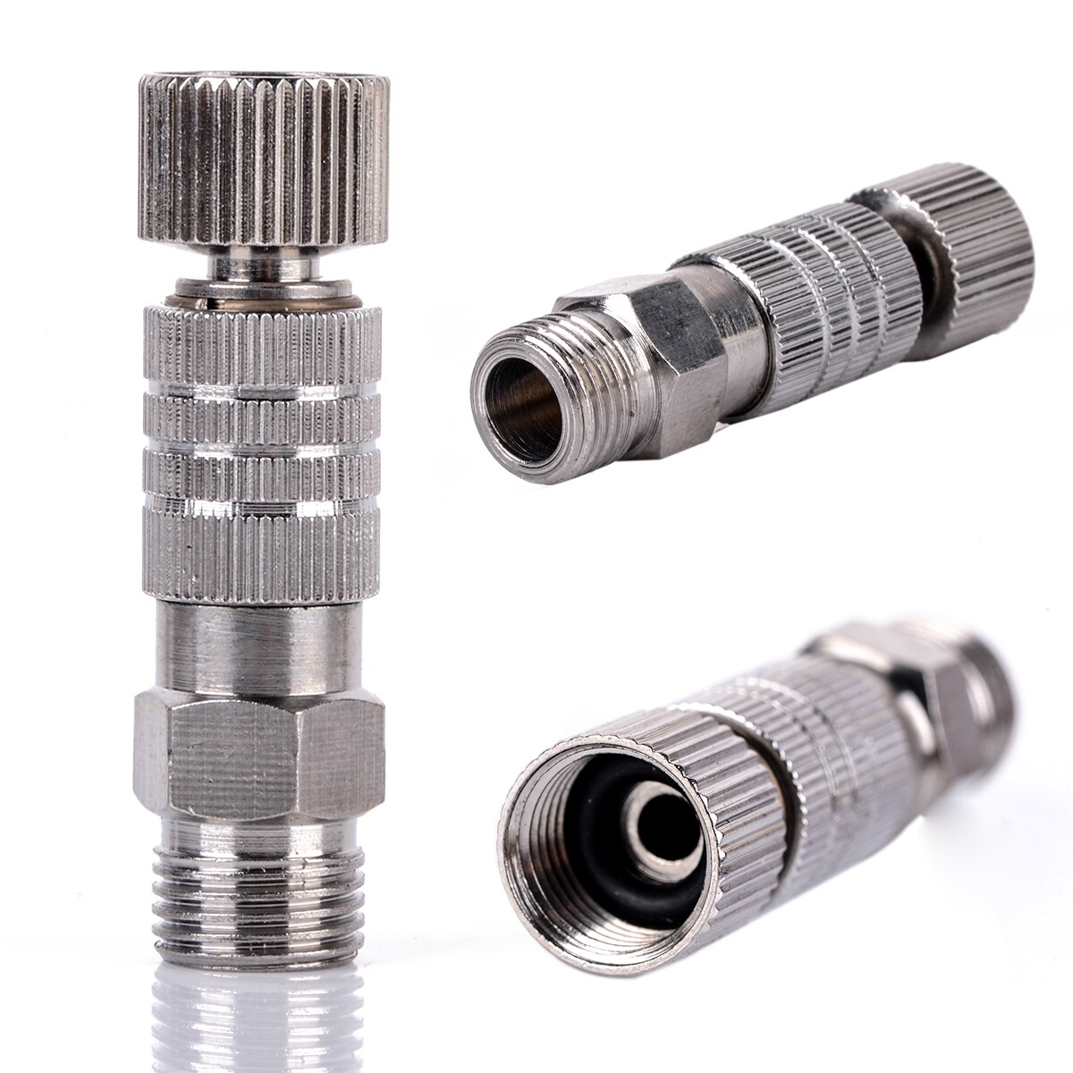 1 pièce 1/8 "aérographe adaptateur de dégagement rapide raccord Durable connecteur d'accouplement coupleurs professionnels 4x1x0.8cm/1.57" x 0.39 "x 0.31"