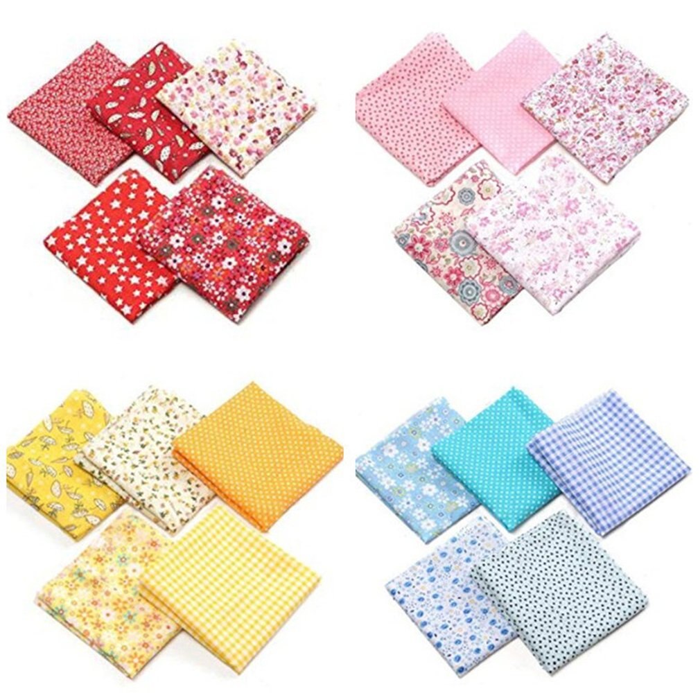 DIY handmade patchwork small floral fabric Cotton Clothes Handicrafts Knitting Indoor decorations Home use