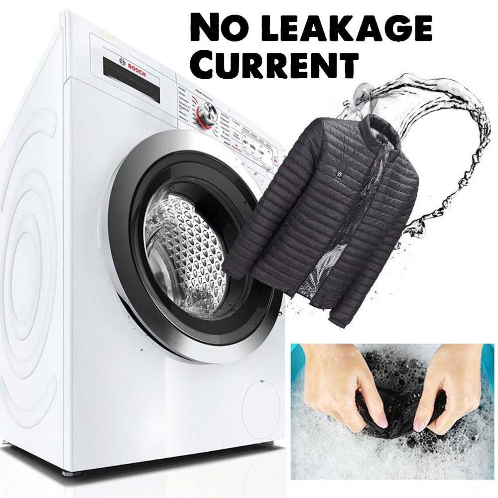 USB Verwarmde Jas Temperatuur Ajustable Winter Waterdicht Winddicht Pocket Wasbare Intelligente Elektrische Vest Verwarmd