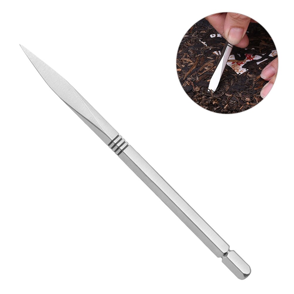 Stainless Steel Tea Needle Delicate Tea Cutter Puer Tea Cutter Tea Ceremony Accessories Crafts for Home Tearoom Store