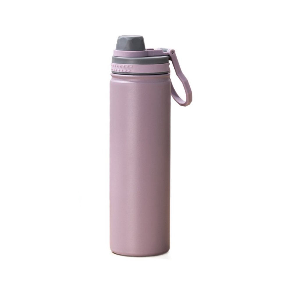 Taza Termo al vacío de acero inoxidable, taza aislante minimalista a la , taza de café de gran capacidad de 750ml para coche: Rosa