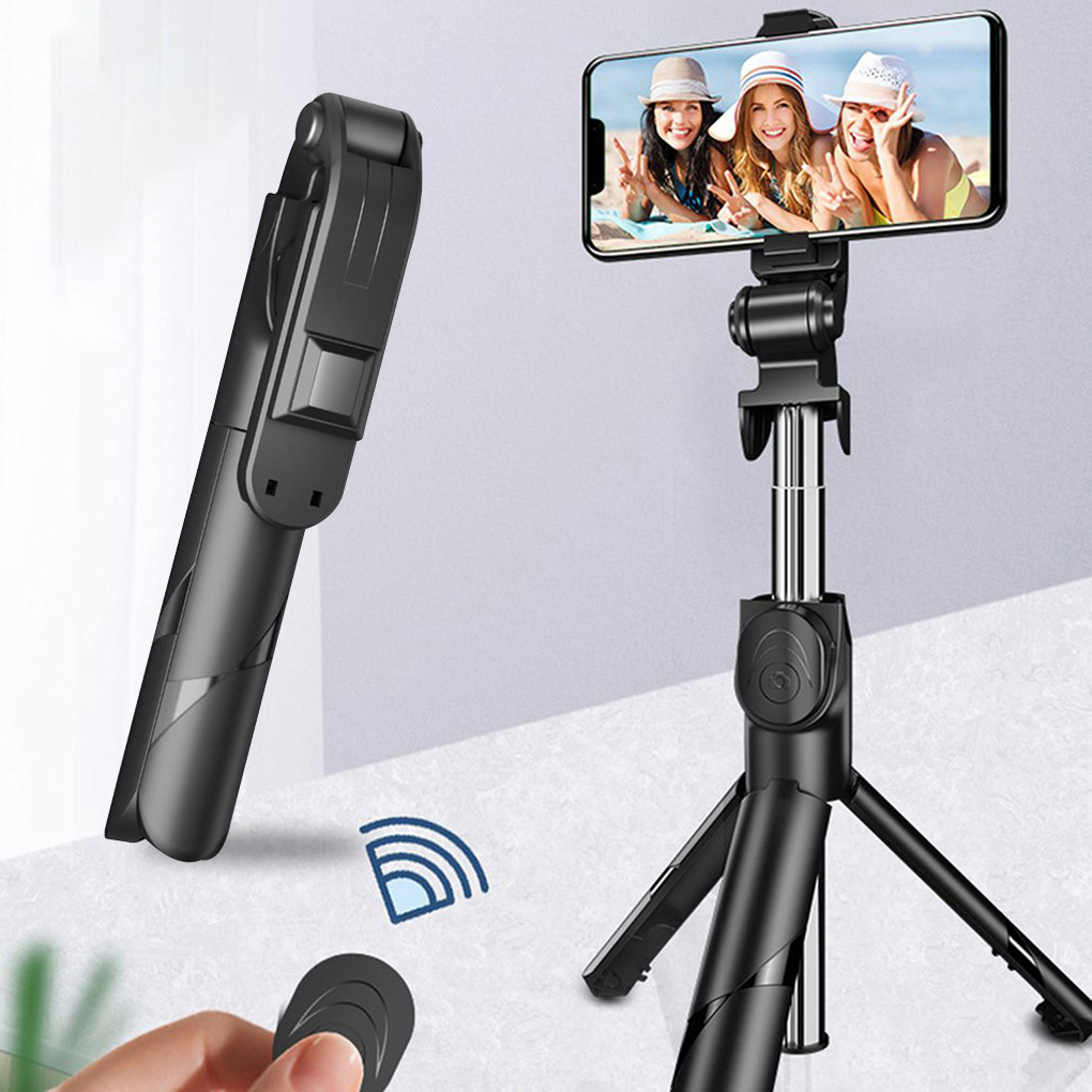 3 in 1 bluetooth-selfie-stick, faltbares mini-stativ, ausziehbares einbeinstativ mit fernbedienung für samsung ios und android
