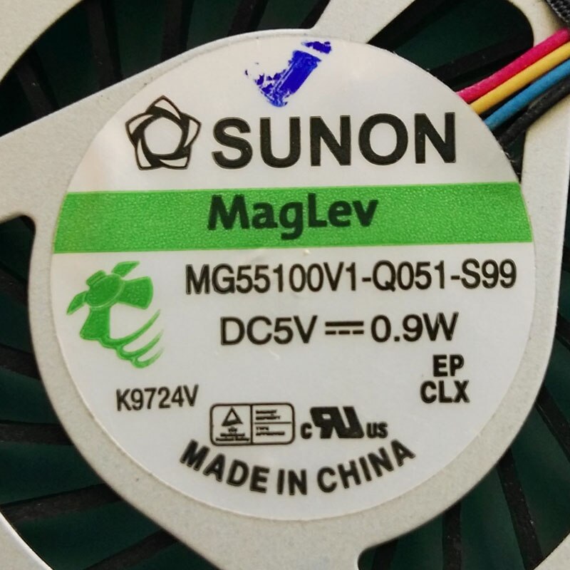Neue Original cpu Fan für Acer streben 4810 4810TG 4810TZ 5810 5810TG CPU lüfter kühler DFS400805L10T F939 MG55100V1-Q051-S99