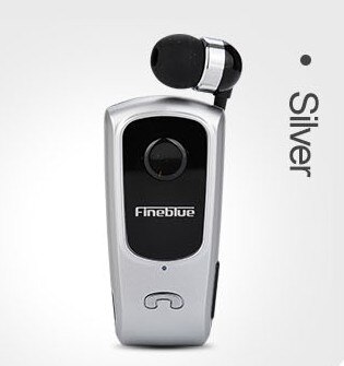 FineBlue F920 sportowe słuchawki Bluetooth z mikrofonem redukcja szumów F910 bezprzewodowy zestaw słuchawkowy przypomnienie połączeń Bluetooth słuchawki: F920-no box-silver