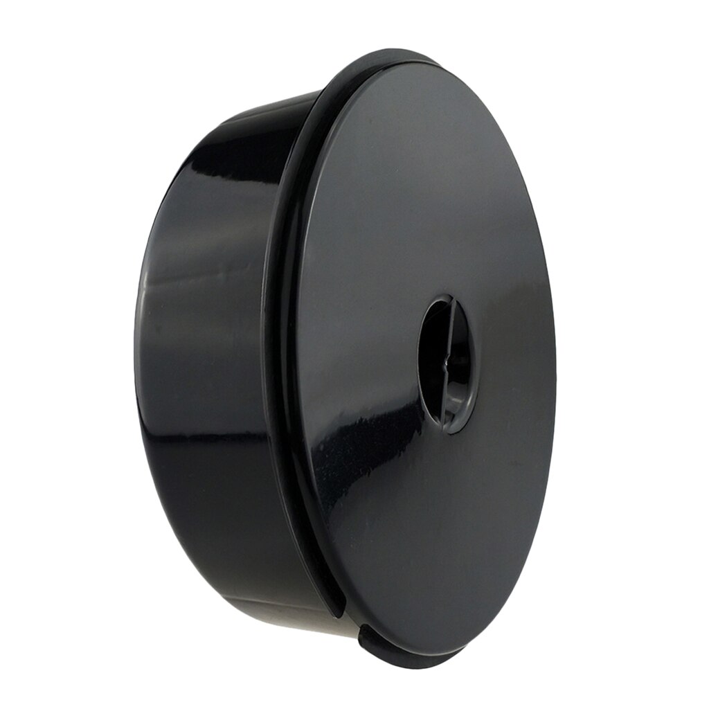 4 Compartments Fishing Lure Bait Storage Box Black 8inch Boat Fishing Tackle