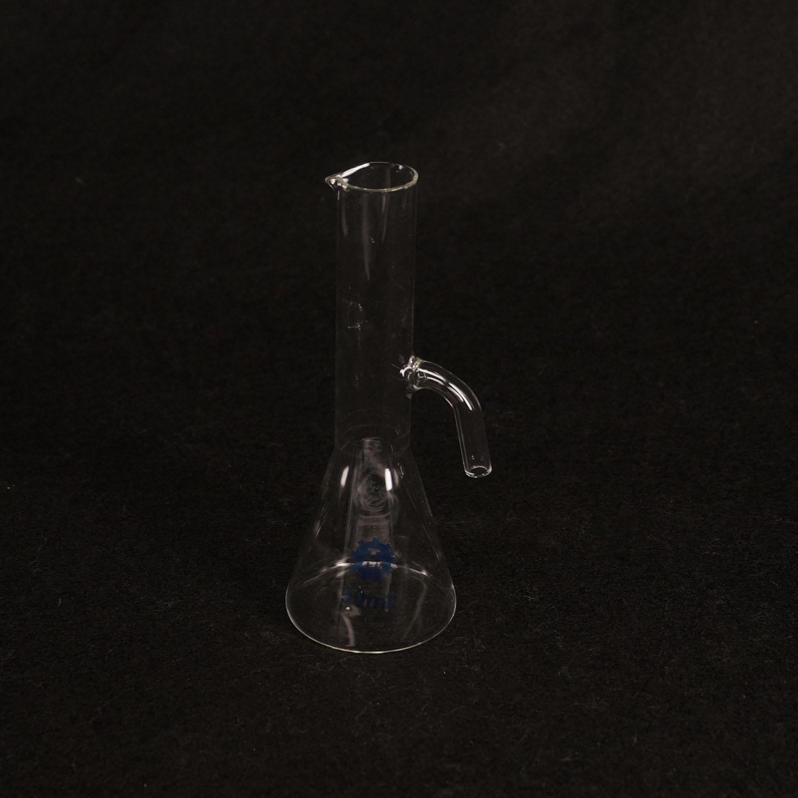 50ml Automatic Filling Conical Flask Liquid Bottle With Spout Lab Glass Ware