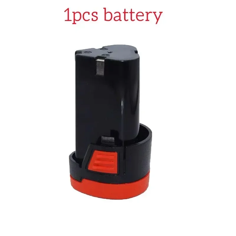 12V, 6800 mAh, Large Capacity Rechargeable Lithium-Ion Battery. F-Type. For Electric Tools, Drill Bits, Screwdrivers: WHITE