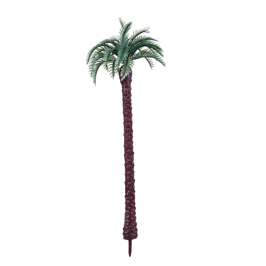 10 Pcs 19cm Plastic Coconut Palm Tree Trein Spoorweg Architectuur Diorama Boom Model Bomen Voor Diy Miniatuur Landschap