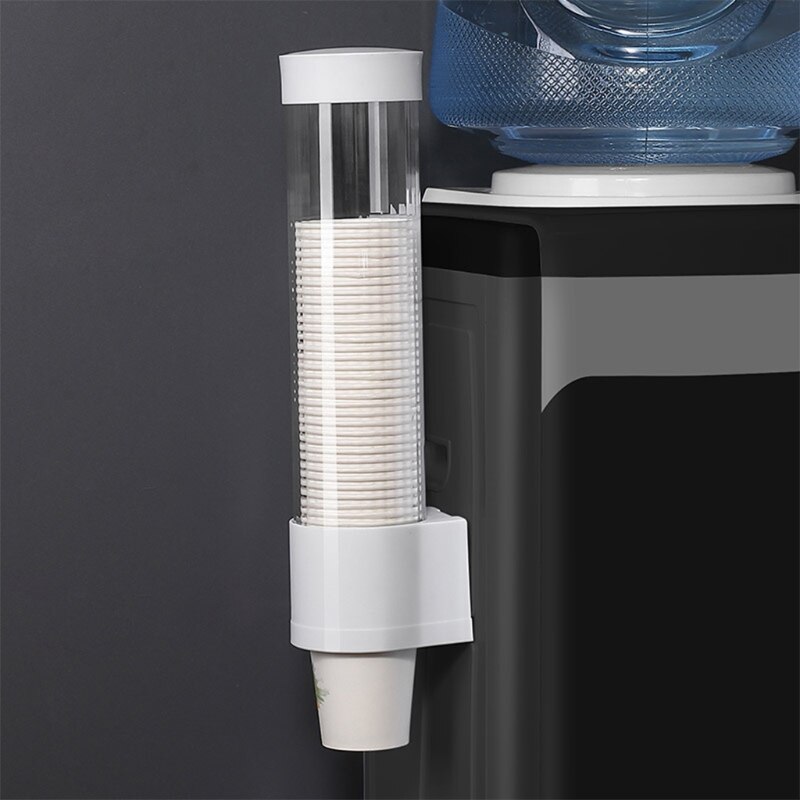 Dispenser automatiskt koppborttagare engångsmugg plastmugg pappersmugg dammförvaringsställ