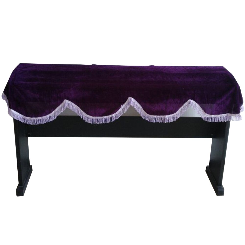 Dust Proof Universal Musical Instruments Accessories Storage School 88/61 Keys Pleuche Tassel Electric Piano Cover Home Bag Tool