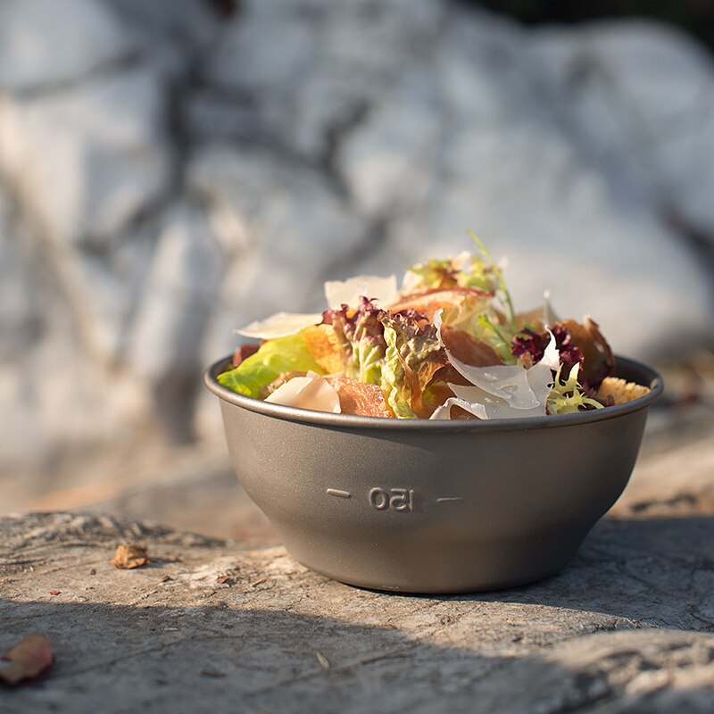 Naturehike Outdoor Pure Titanium Servies Draagbare Picknick Set Barbecue Apparaat Titanium Schotel Kom Voedsel Apparatuur Ultralight