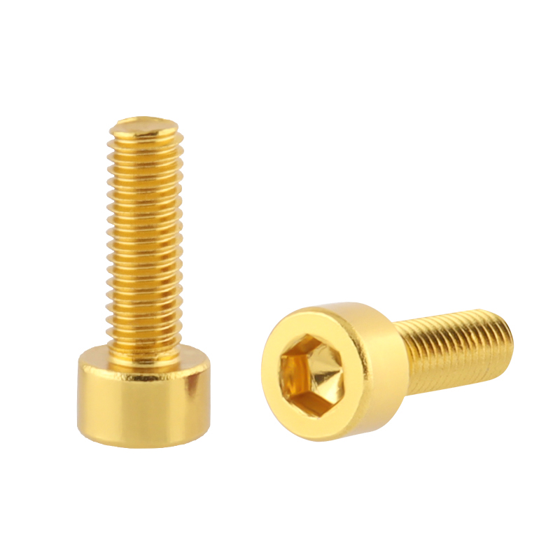 Muqzi Bidonhouder Bouten M5 Mtb Road Fixed Gear Vouwfiets Fles Houder Schroef Fietsen Accessoires: YELLOW