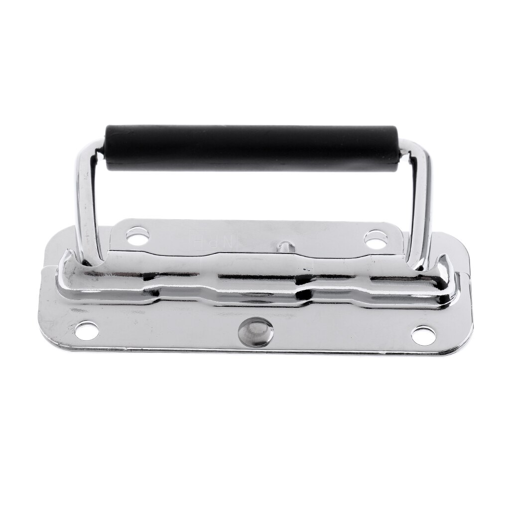 thumbnail image 2 of Griffin PA Speaker Cabinet Handles – 4-Pack – Recessed Metal Flip Spring – Flight Case / Road Trunk 2 of 6