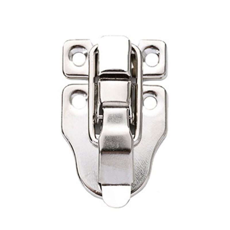 Antique Jewelry Box Lock Latch Wooden Box Decorative Buckle Lock Heavy Duty Iron Suitcase Cabinet Hinge Easy to Install