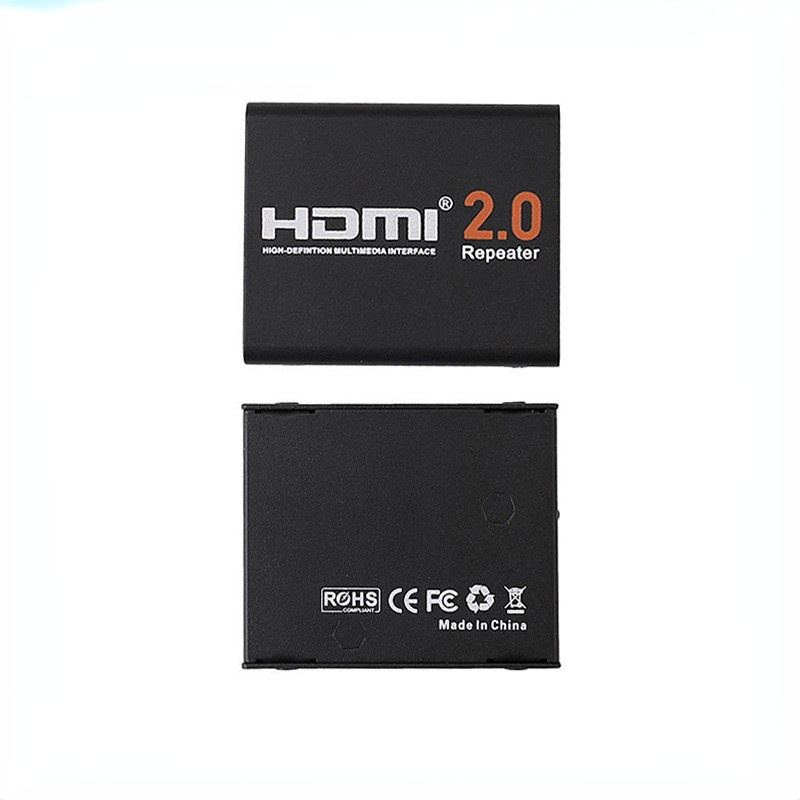 HDMI-compatible2.0 Repeater Hdmi-Compatibel Signaal Versterker Regenerator 30M Extender Moeder Aan Moeder 4K2K3D