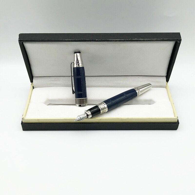 Wakaka-pluma estilográfica de Saint Exupéry, mb Monte Tyler, bolígrafo de tinta blanc: Blue Fountain pen