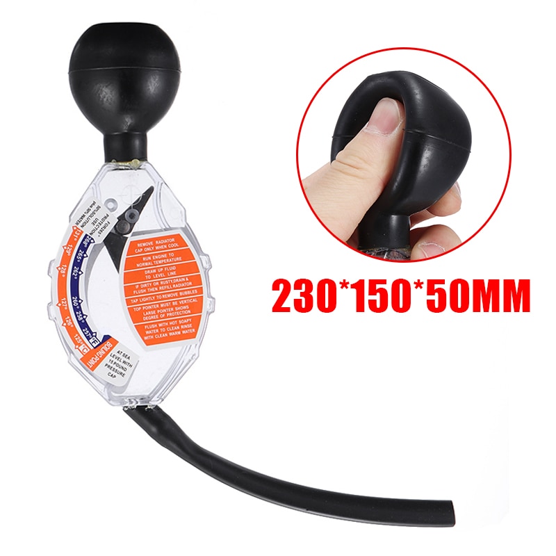 Comprobador de refrigerante para coche, herramienta anticongelante de etilenglicol, comprobador de refrigerante, herramienta de verificación de medida anticongelante, 1 unidad