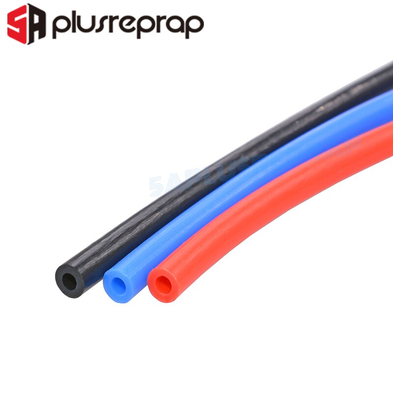 1 Meter 2x4mm ID 2mm OD 4mm PTFE Teflon Tube for 3D Printer Parts Pipe Bowden J-head 1.75mm Filament Guide Tube