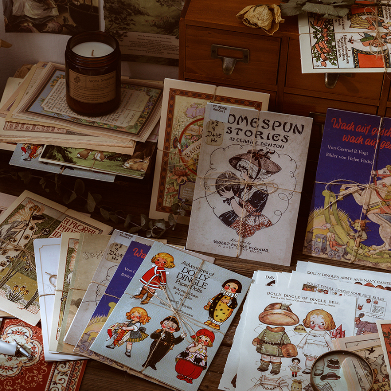 10 teile/los Vintage INS Simulation Alte buchseite Scrapbooking material papier Dekoration DIY Retro Alte zeitung Hintergrund papier