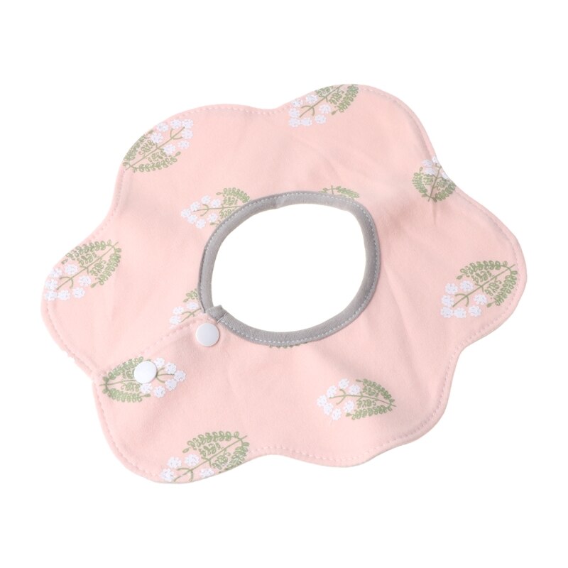 5 teile/satz Neugeborenen Baby Reiner Baumwolle Wasserdicht Blume Lätzchen Fütterung rülpsen Tücher H055