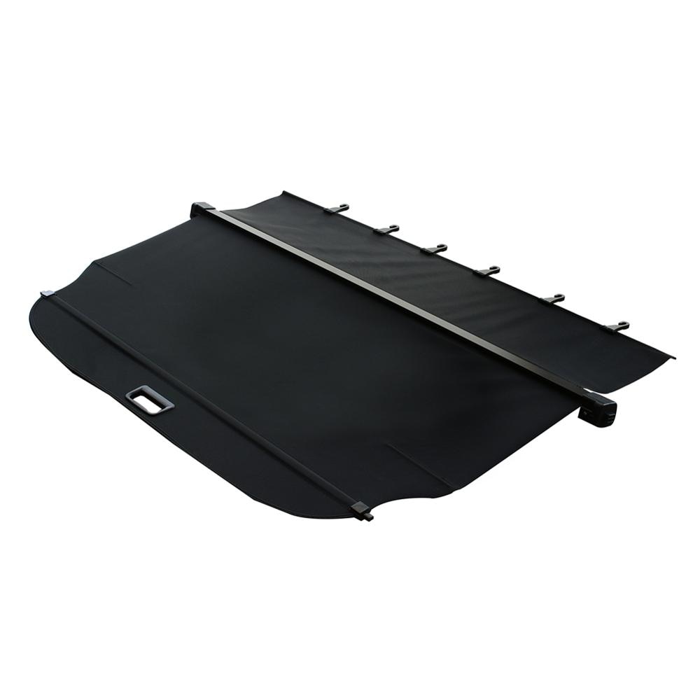 Retractable Car Trunk Cover Luggage Carrier Trunk Curtain Black Automobile Interior Security Shade Shield Covers For T