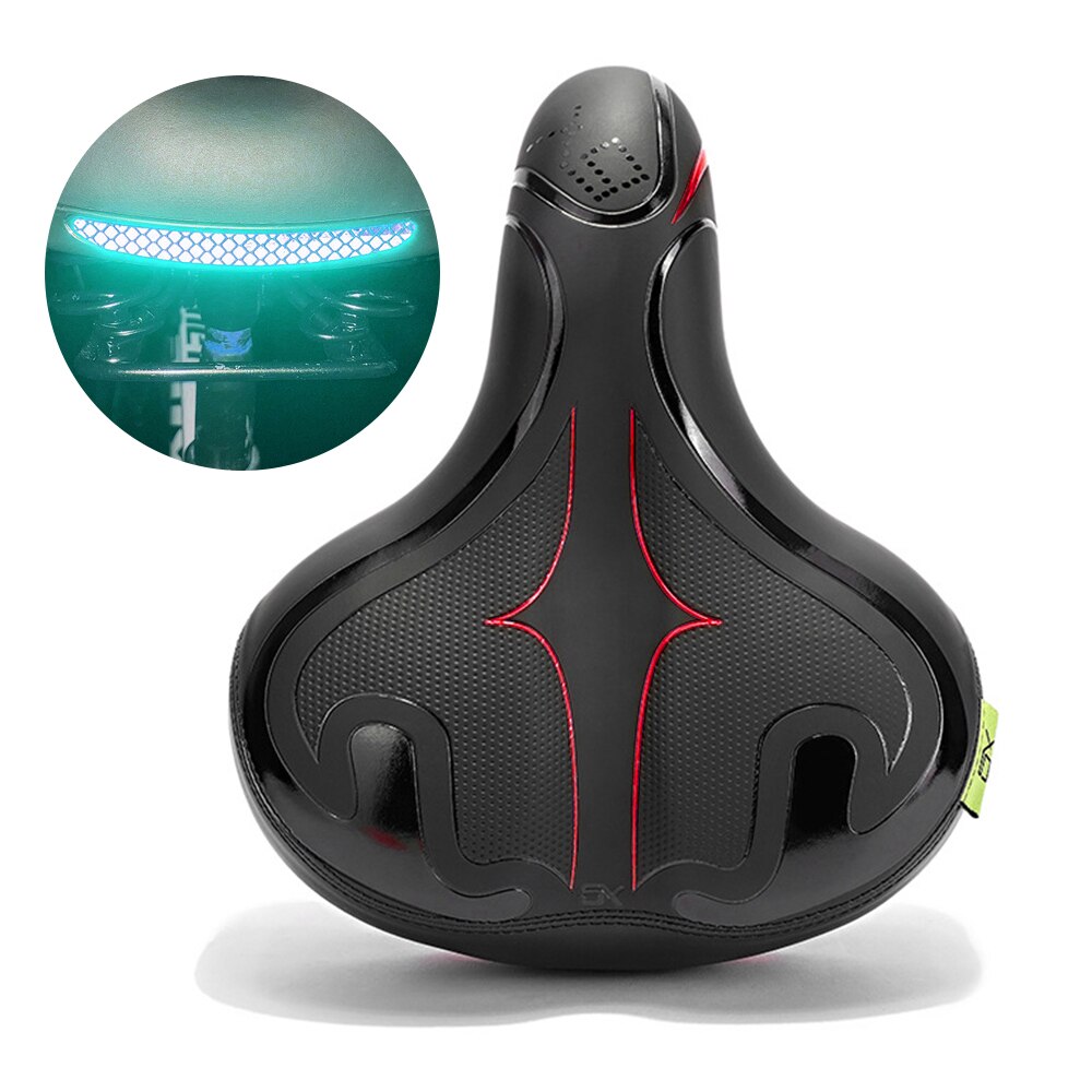 Sillín ancho para bicicleta, cojín cómodo para ciclismo de montaña o de carretera, ancho suave: B