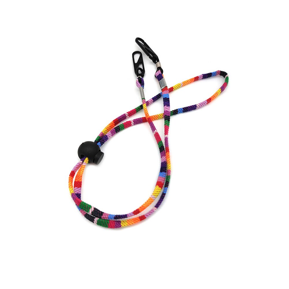 Praktische Lenzenvloeistof Zonnebril Katoen Nek String Cord Retainer Strap Eyewear Lanyard Houder High-End Etnische Touw Glazen Keten: 2