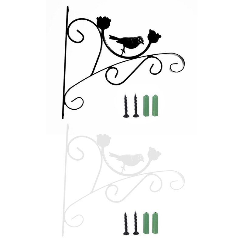 Scandinavische vogel wandhanger bloempot ondersteuning plantenbeugel haak hanger decoratie  m68e