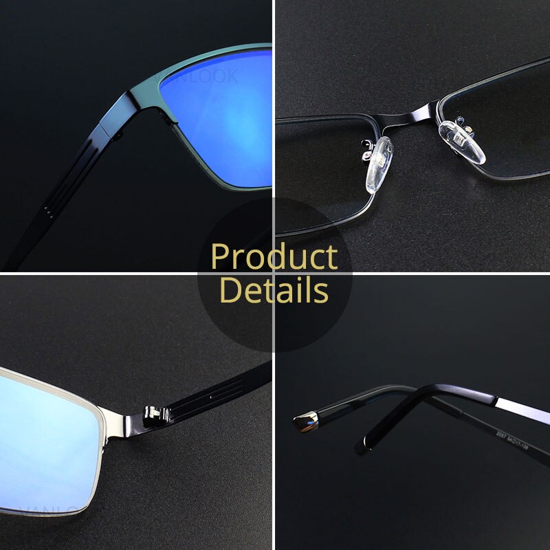 VANLOOK Photochromic Sunglasses Chameleon Lens Blue Light Blocking Men's Glasses for Computer Eyeglasses Game Protective UV400