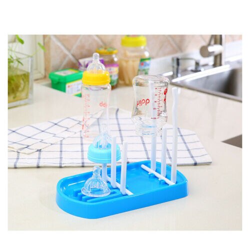 Dla dzieci stojak na butelki 4 kolor dziecko karmienia stojaki robić suszenia butelek kształt drzewa czyszczenie wieszak półki odpinany