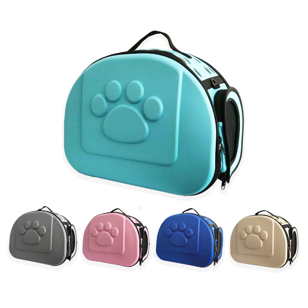 Torba transportowa dla psa i kota w jednolitym kolorze, składana, torba podróżna eva, przenośna torba na ramię dla małych psów i szczeniąt, robić noszenia na zewnątrz, mała