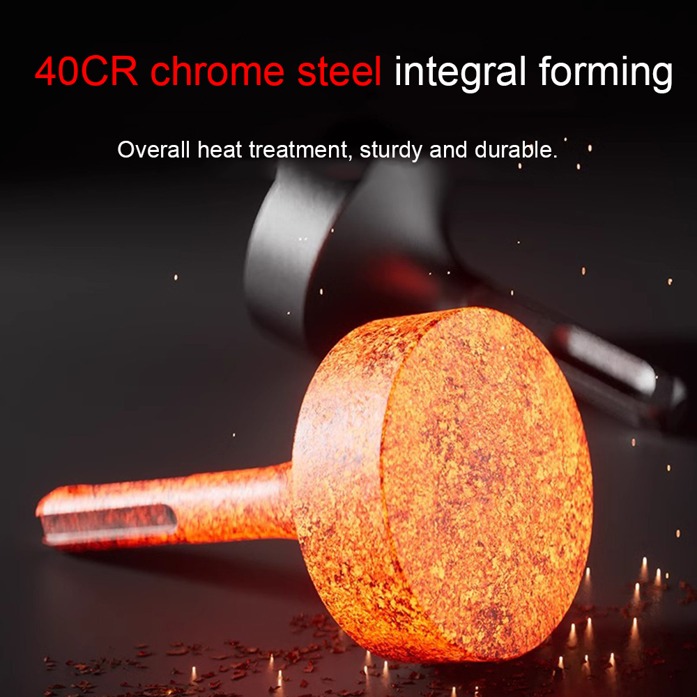 Cabezal de martillo para máquina de coser, pila SDS PLUS, borde de conducción, perno de martillado, tubería de hierro blanco, herramienta de instalación de martillo eléctrico, 1 ud.