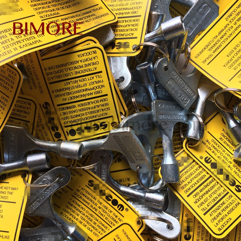 3201.05.1032/C Elevator triangle lock key use for Selcom