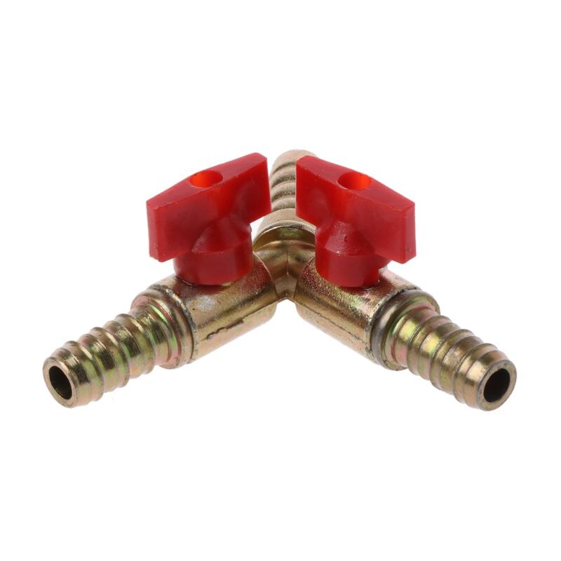 1PCS 3/8 &quot;ID Slang Barb Y Vorm 3 Manier Uitschakeling Kogelklep Fitting Voor Gas Water Olie
