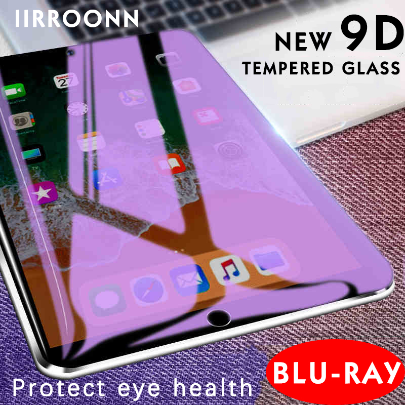 Anti-Blue Light Tempered Glass For Apple iPad mini Air 1 2 Mini 3 4 Pro 9.7 10.5 iPad pro Screen Protector Tablet Film