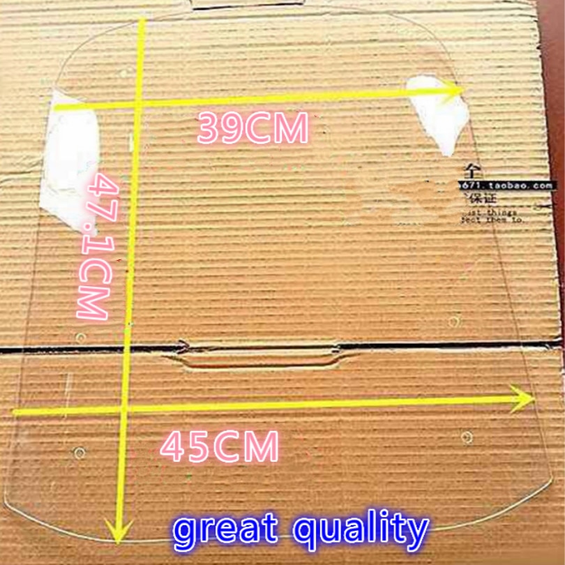 46*45Cm Voor 125CC 150CC Motorfiets Voorruit Deflector Windscherm Wind Shield Windscherm Scooter