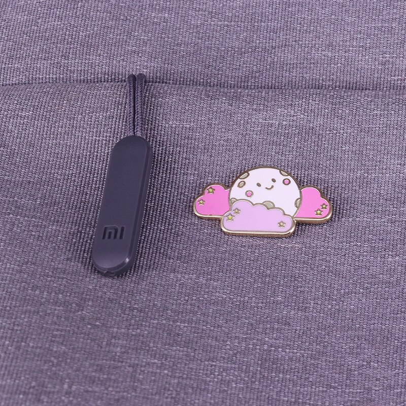 Cute cloud sun pin positive attitude perfect for inspiring loved ones through happy & uneasy time add dash of joy to tricky days