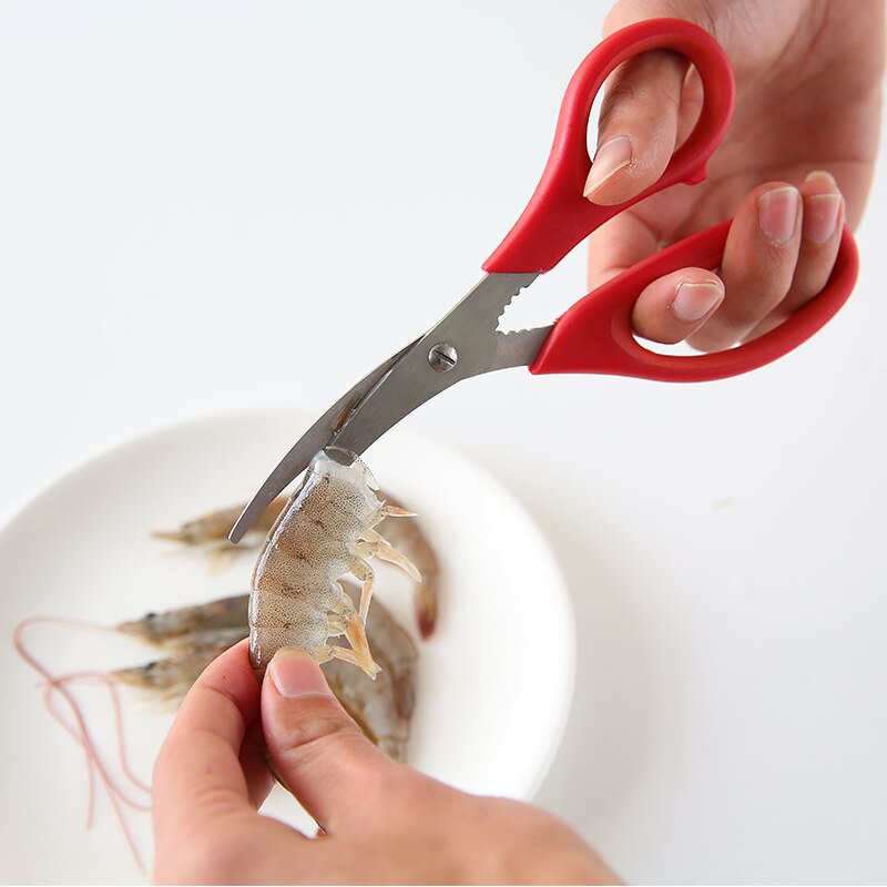 Multifunctional kitchen scissor knife cutter shears for fish chicken Poultry eat shrimp tool kitchen accessories c