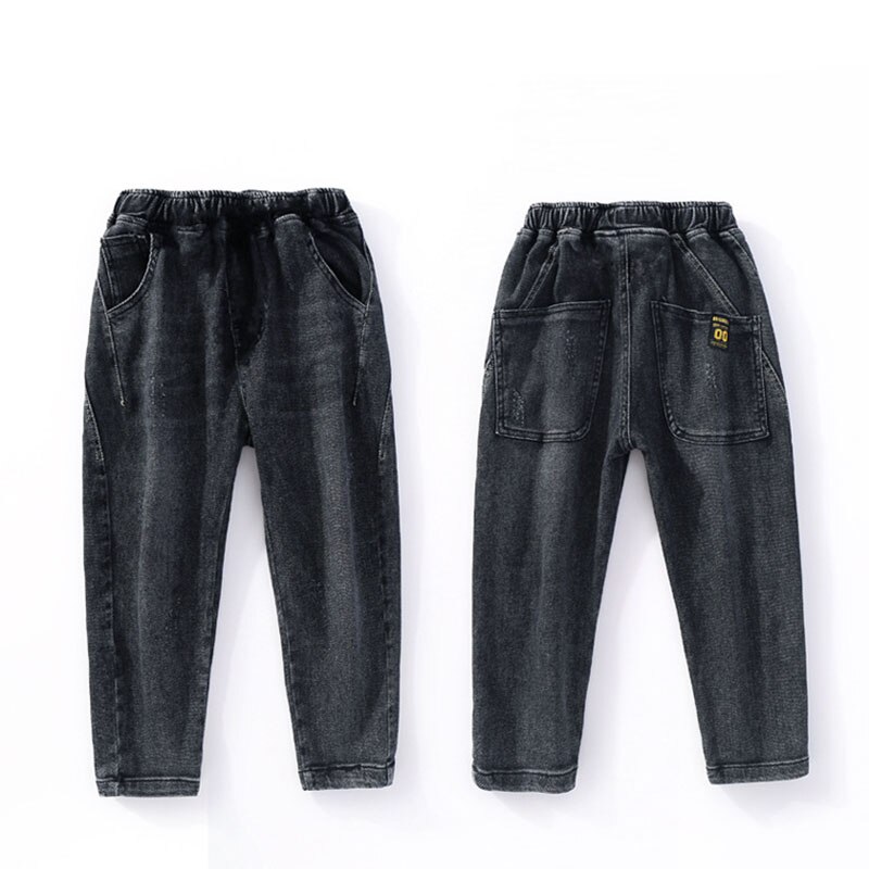 Pantalones vaqueros ajustados para niños, ropa informal para niños, pantalones vaqueros de para niños grandes, ropa juvenil de Color claro de 3 a 12 años