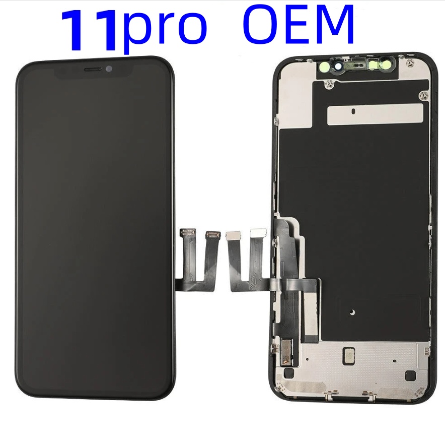 Lcd-skjerm til iphone 11 -skjerm med berøringsskjerm med 3d berøringsskjermerstatning fra fabrikken, skjerm til iphone 11 lcd