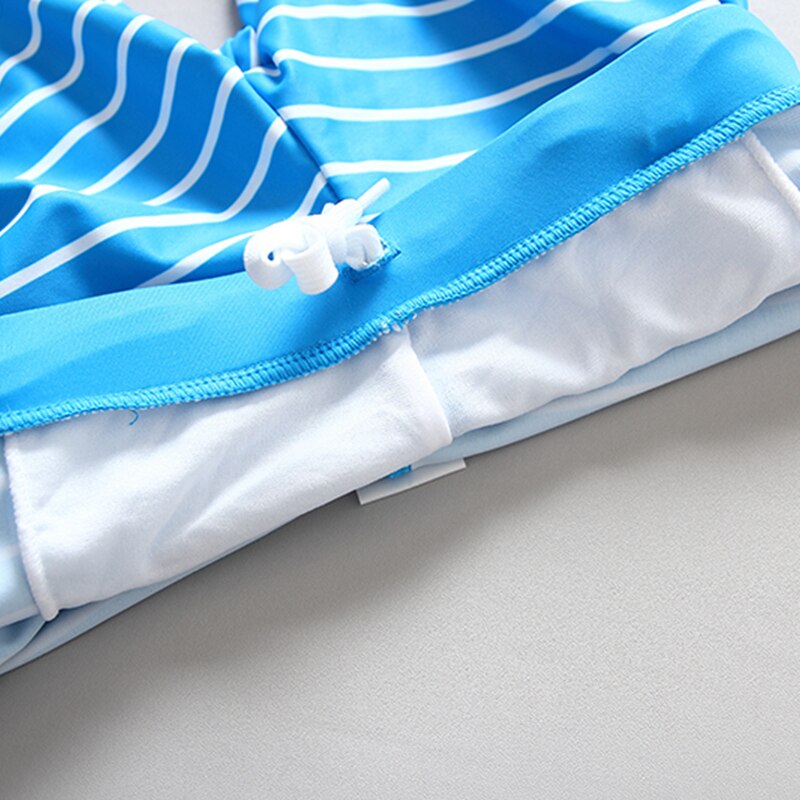 Kinder Badeanzug Separaten Cartoon Krabben Druck 3 stücke Jungen Bademode Sommer Neue UV 50 Schutz Schwimmen Anzug für Junge