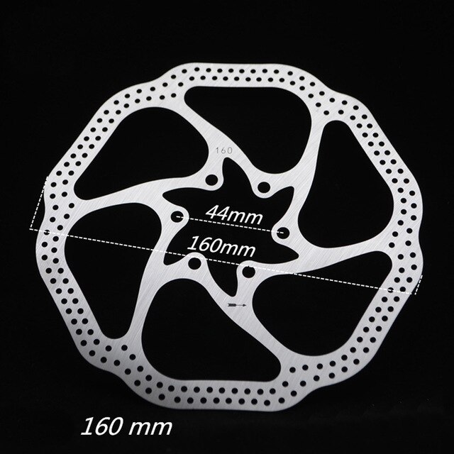 G3/HS1 disque 120/140/160/180/203mm vélo frein disque Rotor pour vtt montagne route G3 frein Rotors disque BB5/BB7 AVID vtt frein: 160MM A