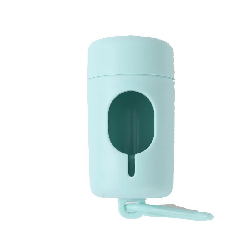 Honden Poepzak Drager Draagbare Huisdierprullenzak Dispenser Luxe Stijlvolle Hond Vuilnisbak Dispensers Schoonmaakbenodigdheden: green