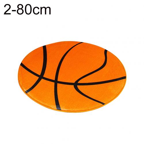 1pc Weiche Polyester Runde Fußball Basketball Muster Pad Computer Stuhl Matte Maschine Waschbar Teppich Teppich Home Decor 4 Farben: 2 80cm